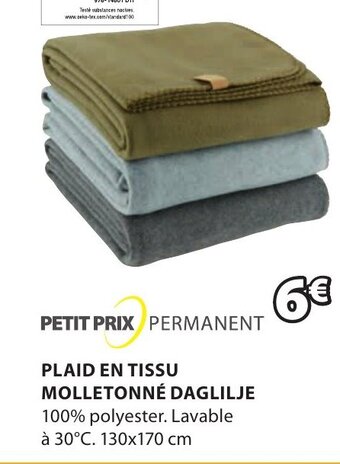 JYSK Plaid En tissu Molletonne daglilje offre