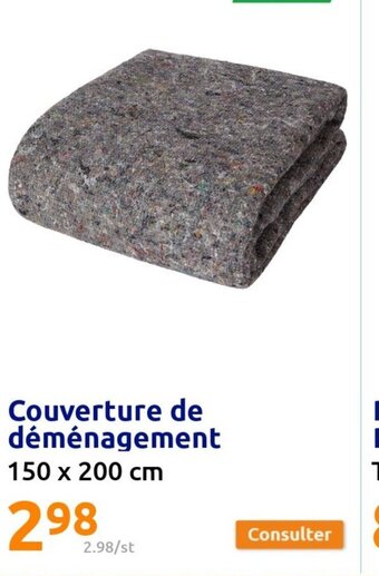 Action Couverture de Déménagement offre