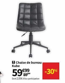 Conforama Chaise de bureau offre