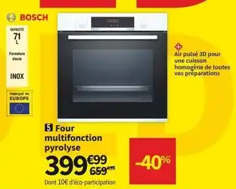 Conforama Four bosch offre