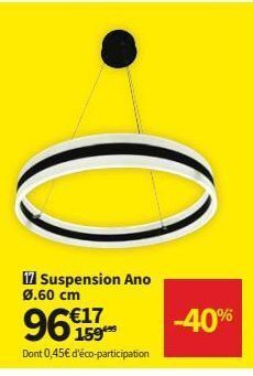 Conforama Suspension offre
