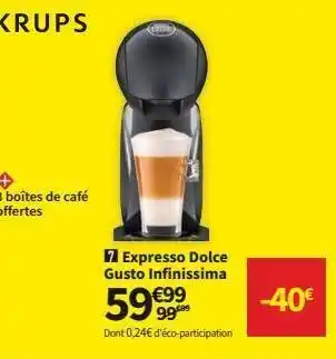 CafetiĂšre Ă capsules krups