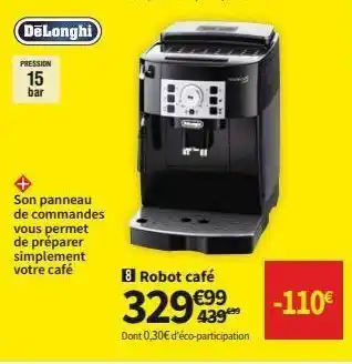Conforama Cafetière expresso delonghi offre
