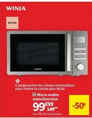 Conforama Micro-ondes offre