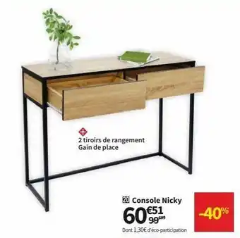 Conforama Console offre