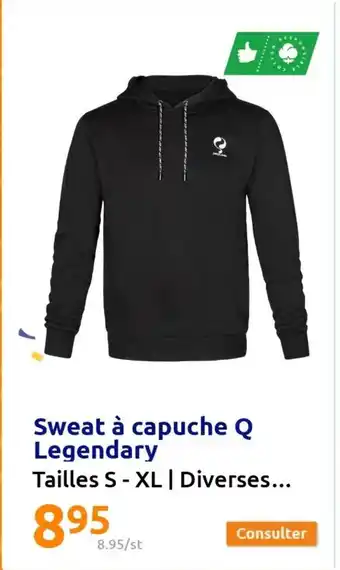 Action Sweat A Capuche offre