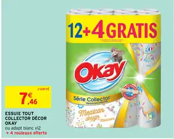 Intermarché Essuie Tout Collector Décor Okay offre