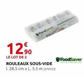 Rural Master Rouleaux sous-vide offre