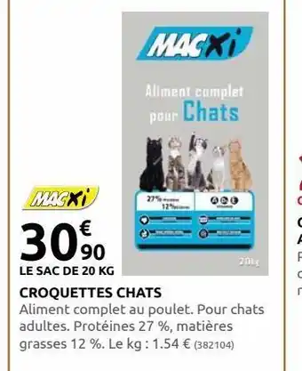 Rural Master Croquettes pour chats offre