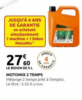 Motomix 2 temps