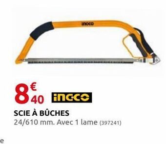 Rural Master Scie a buches offre