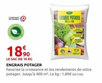 Engrais potager