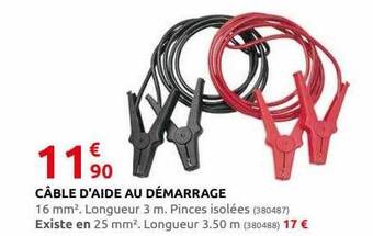 Rural Master Câble d'aide au démarrage offre