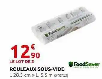 Rural Master Rouleaux sous-vide foodsaver offre