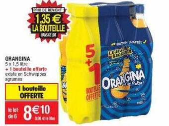 Cora x Carrefour Orangina offre