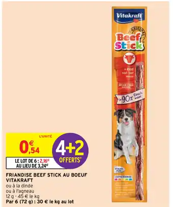 Intermarché Friandise Beef Stick offre
