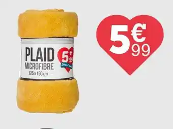 Centrakor Plaid microfibre offre