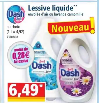 Norma Dash Lessive Liquide offre