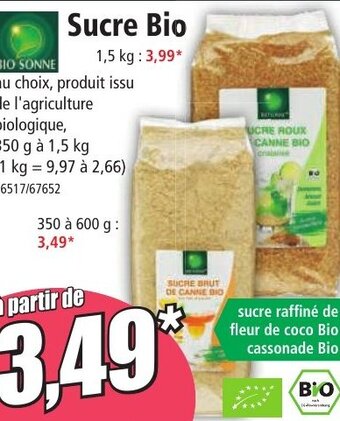 Norma Sucre Bio offre