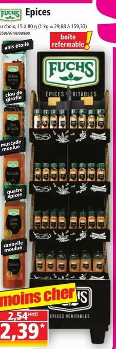 Norma Fuchs Epices offre