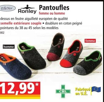 Norma Pantoufles offre