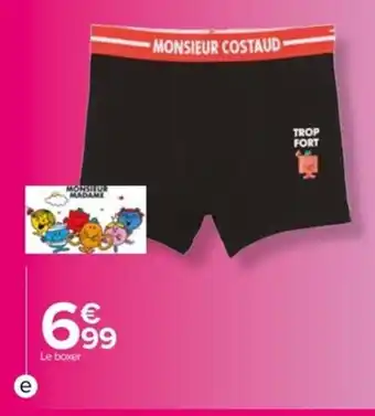 Carrefour Boxer Homme offre