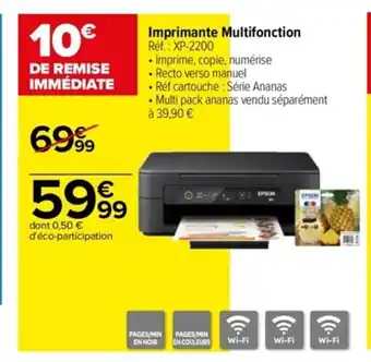 Carrefour Imprimante Multifonction offre