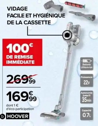 Carrefour Aspirateur Balai Multifonction offre