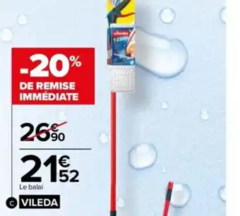 Carrefour Balai 1-2 Spray offre