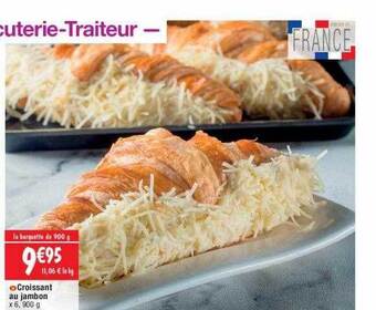 Cora x Carrefour Croissant au jambon offre