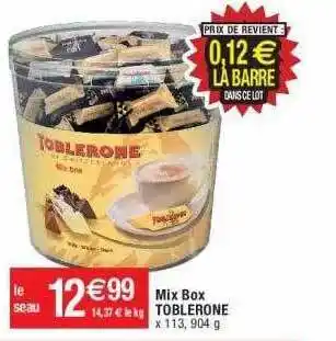 Mix box toblerone