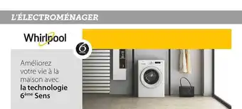 Hyper U Électroménager whirlpool offre