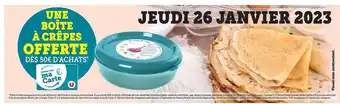 Super U Une boîte à crêpes offre
