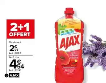 Carrefour Nettoyant Ménager Ajax offre