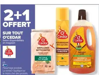 Sur Tout O'Cedar