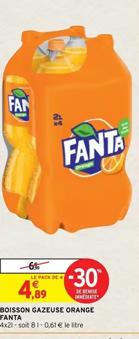 Intermarché Boisson Gazeuse Orange Fanta offre