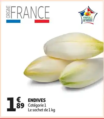 Auchan Endives offre