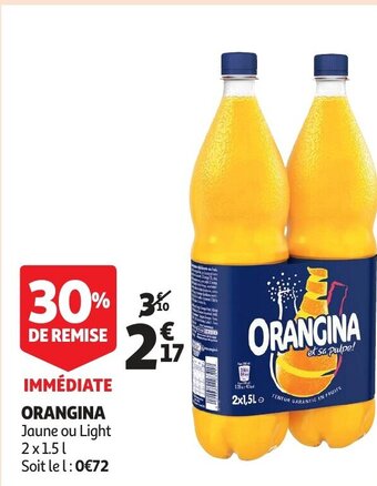 Auchan Orangina offre