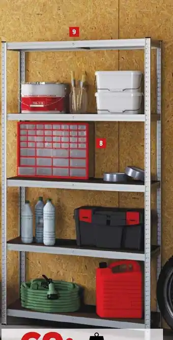 E.Leclerc Brico Etagere Charge Lourde 5 Tablettes offre