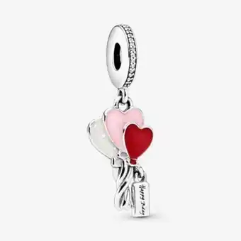 Charm pendant ballon happy bday (joyeux anniversaire)