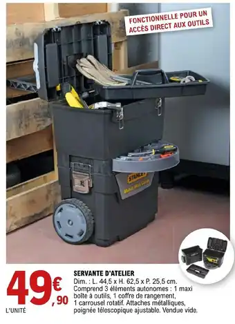 E.Leclerc Brico Servante d'Atelier offre