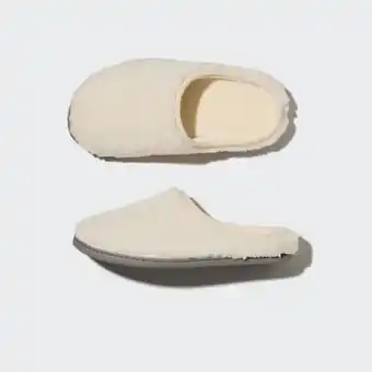 Chaussons lavables en laine pelucheuse (semelle en caoutchouc)