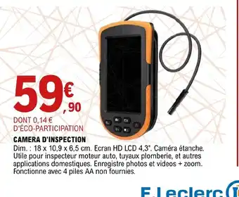 Camera d'Inspection