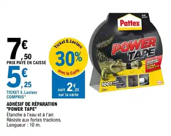 Adhesif de reparation Power tape