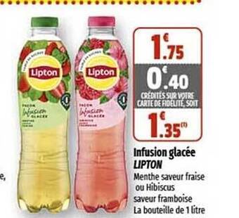 Coccimarket Infusion glacée lipton offre
