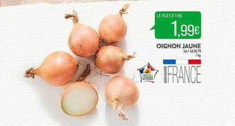 Match Oignon jaune offre