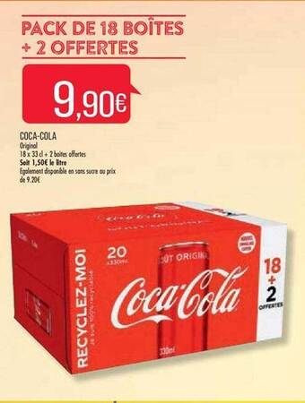 Match Coca-cola offre