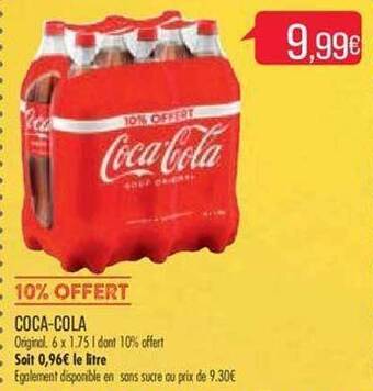 Match Coca-cola offre