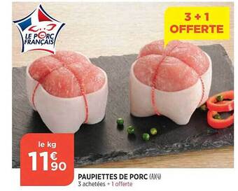 Maximarché Paupiettes de porc offre