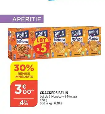 Maximarché Crackers belin offre